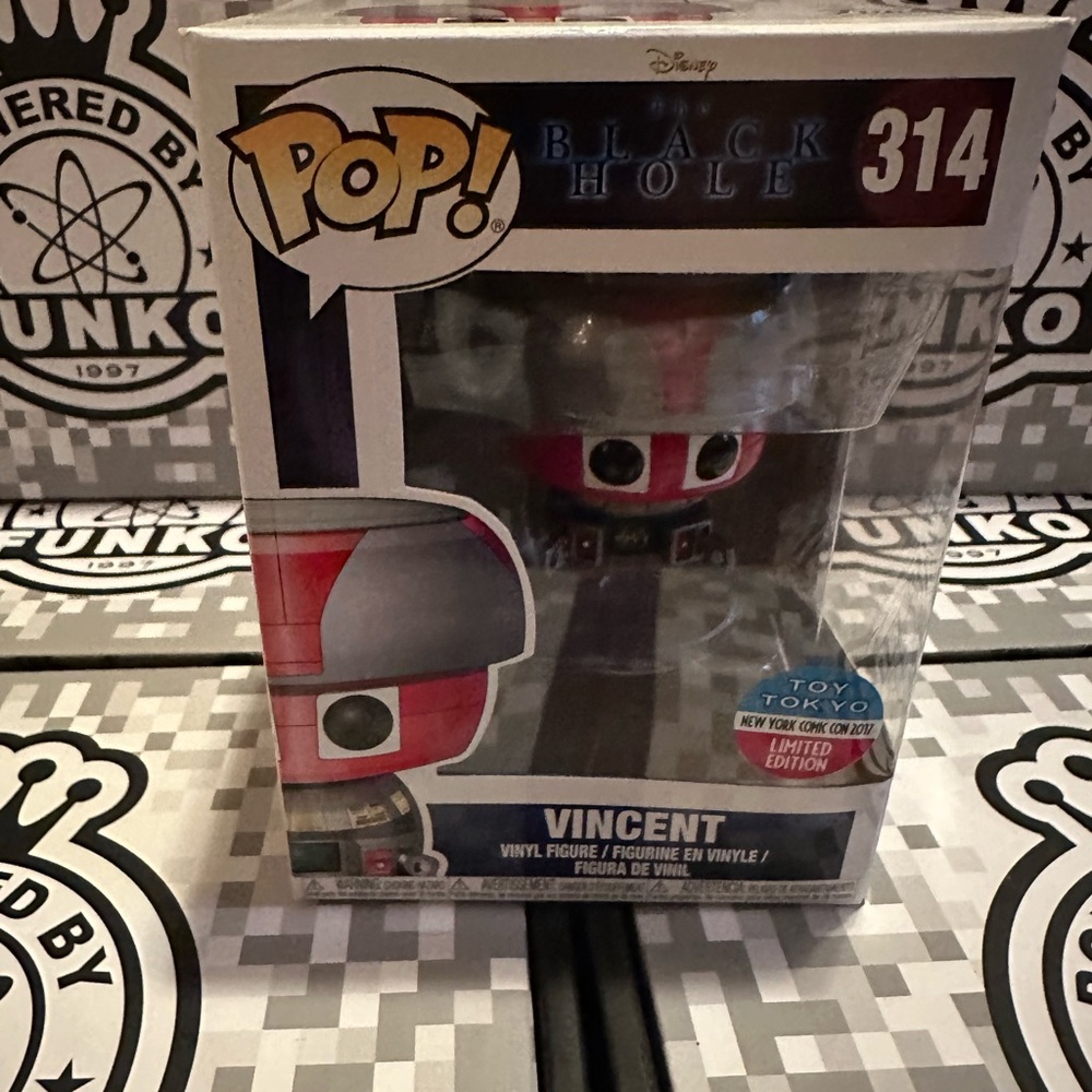 Funko Pop! Disney Black Hole Vincent Vinyl Figure Toy Tokyo Limited Edition NIB
